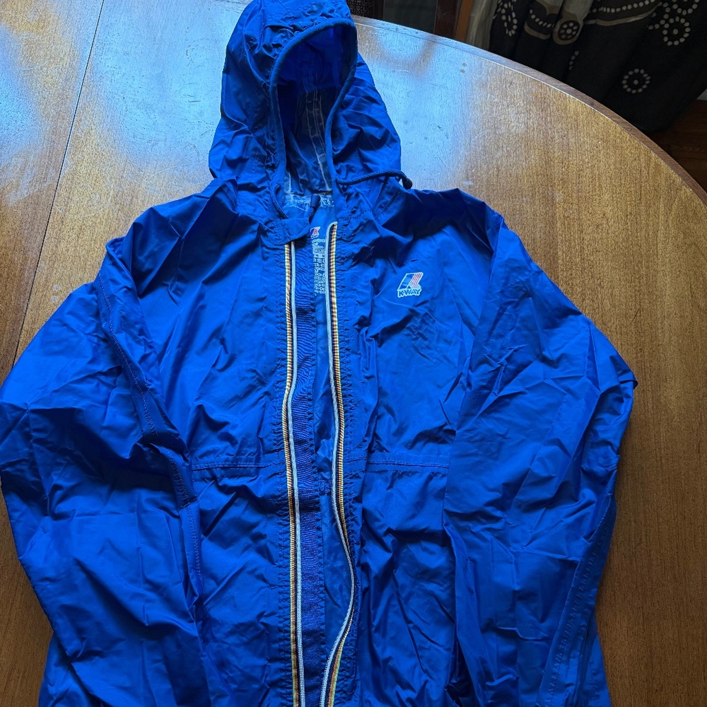 K-Way Lightweight Packable Weather Resistant Jacket - Medium